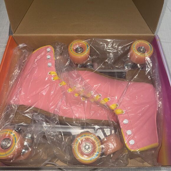 Impala Roller Skates - Pink/Yellow 9 - Picture 4 of 6